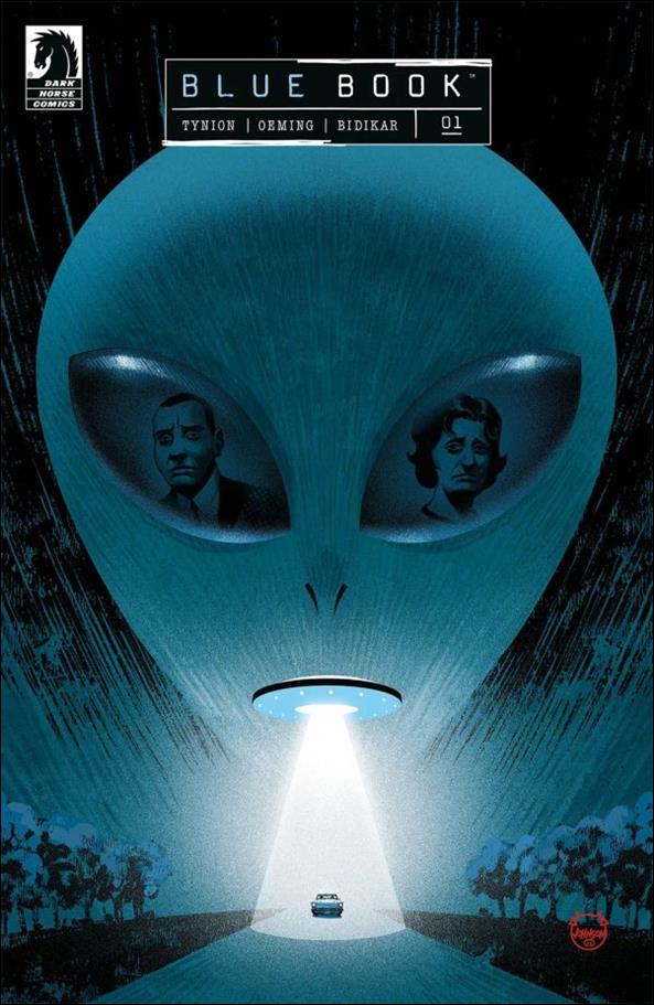 Blue Book issue 1-C Dave Johnson Cover