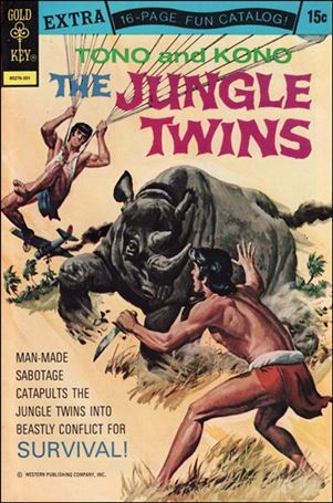 Jungle Twins issue 4 15 Cent Cover