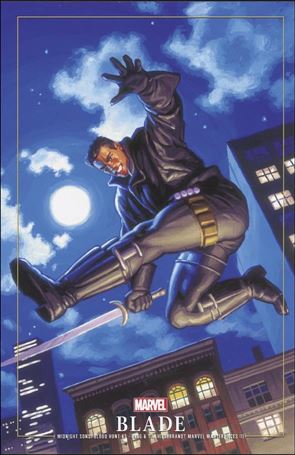 Midnight Sons: Blood Hunt issue 3-C Greg Hildebrandt Trading Card Trade Dress Cover