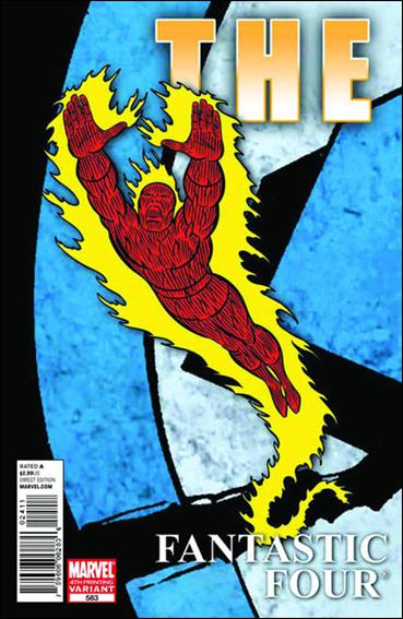 Fantastic Four (1961) issue 583-G The Final Flame on Connecting Cover (4th Printing)
