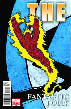 Fantastic Four (1961) issue 583-G The Final Flame on Connecting Cover (4th Printing)