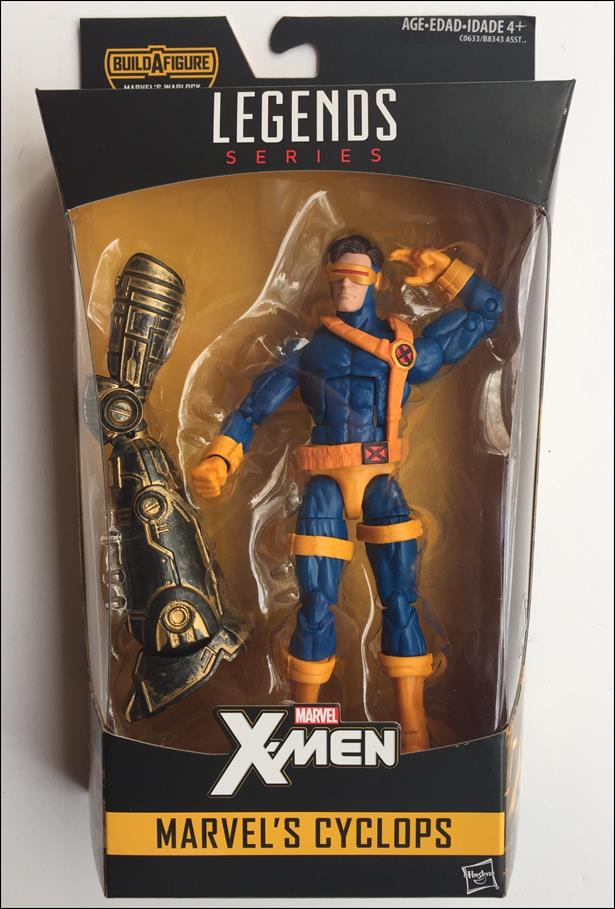 Marvel Legends Series (Warlock Series) figure 5 Marvel's Cyclops