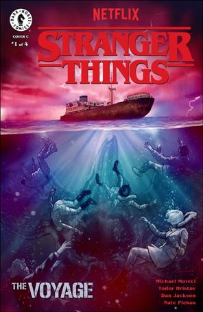 Stranger Things : The Voyage issue 1-C Diego Galindo Cover