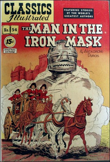 Classic Comics/Classics Illustrated issue 54-C HRN 111 - Original Logo Font