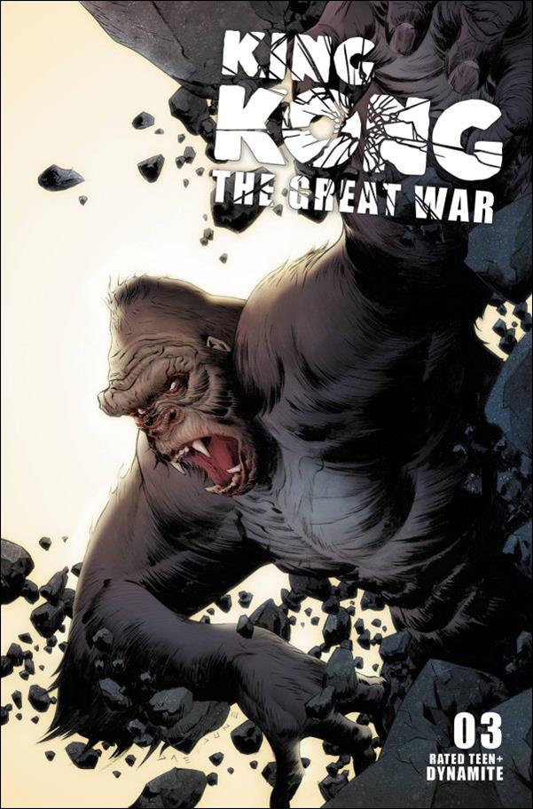 Kong: The Great War 3-A by Dynamite Entertainment