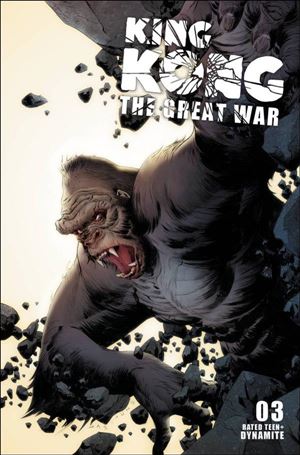 Kong: The Great War issue 3 Jae Lee Cover