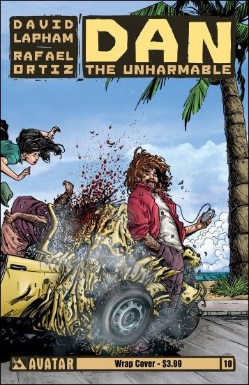 Dan the Unharmable issue 10-B Wraparound Cover