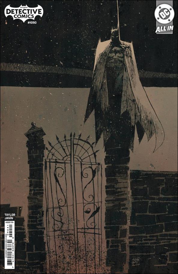 Detective Comics (1937) issue 1090-F Ashley Wood 1:25 Cardstock Cover