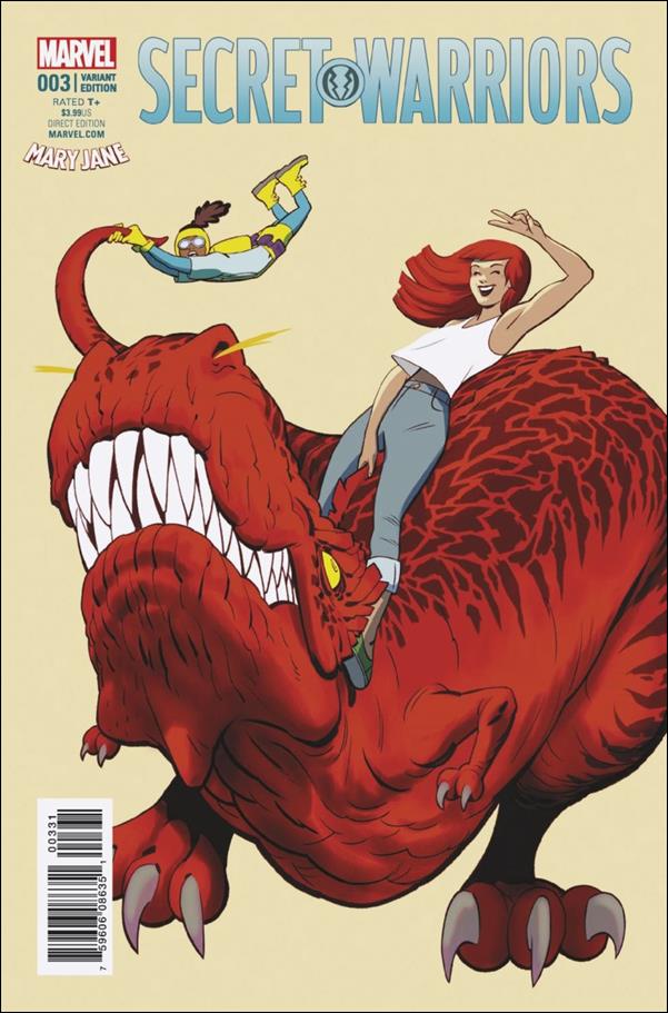 Secret Warriors (2017) issue 3-B Javier Rodriguez Mary Jane Cover