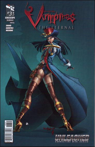 Grimm Fairy Tales Presents Vampires: The Eternal issue 3-B Pasquale Qualano Cover