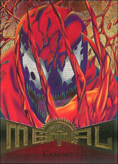 Marvel Metal (Base Set) card 71 Carnage