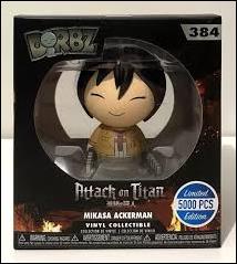 Dorbz figure 384 Mikasa Ackermann 1/5000