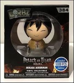 Dorbz figure 384 Mikasa Ackermann 1/5000