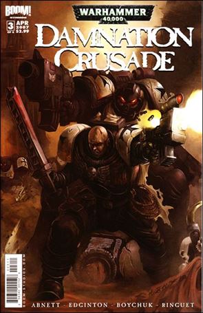 Warhammer 40,000: Damnation Crusade issue 3-B Space Marines Cover