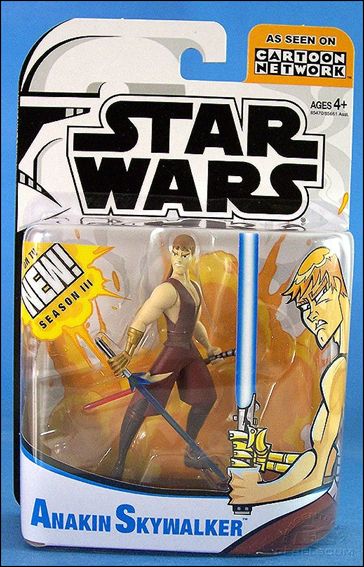 Star Wars: Clone Wars (Animated) figure 10 Anakin Skywalker (Battle Damaged)