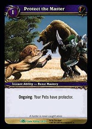 World of Warcraft: Through the Dark Portal (Base Set) card 38 Protect the Master