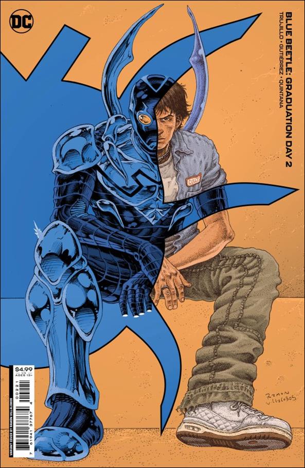 Blue Beetle: Graduation Day issue 2-B Ramon Villalobos Cardstock Cover