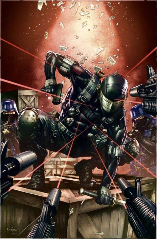 Snake Eyes: Deadgame issue 1-E Suayan Big Time Collectables A Virgin Cover 1/1000