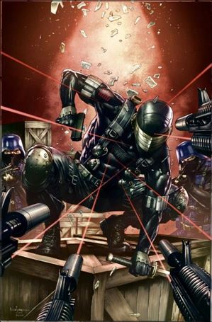 Snake Eyes: Deadgame issue 1-E Suayan Big Time Collectables A Virgin Cover 1/1000