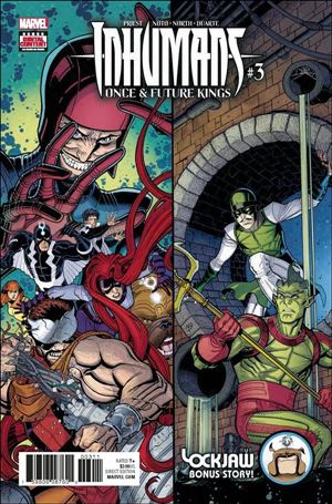 Inhumans: Once and Future Kings issue 3 Nick Bradshaw Cover
