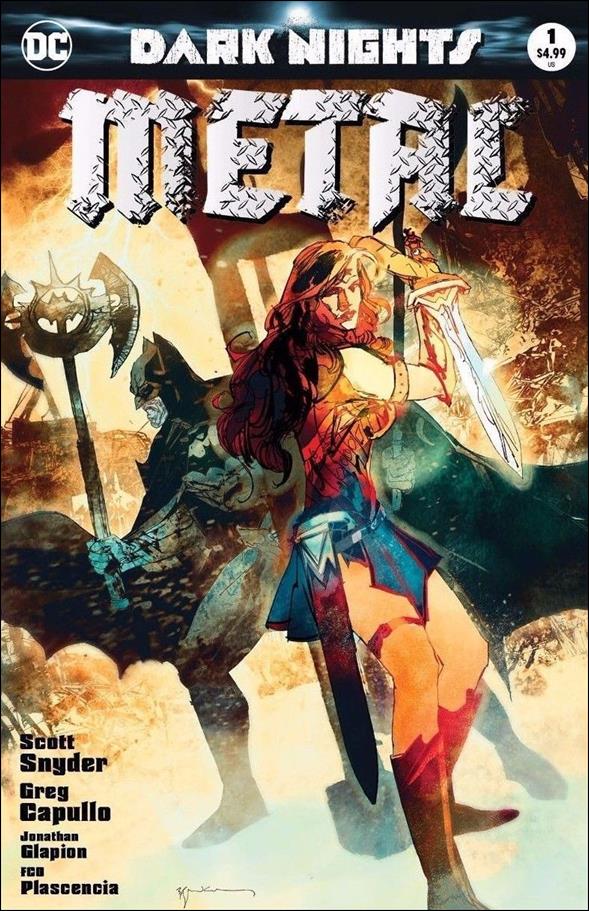 Dark Nights: Metal issue 1-R Bill Seinkiewicz Jetpack\Forbidden Planet Cover