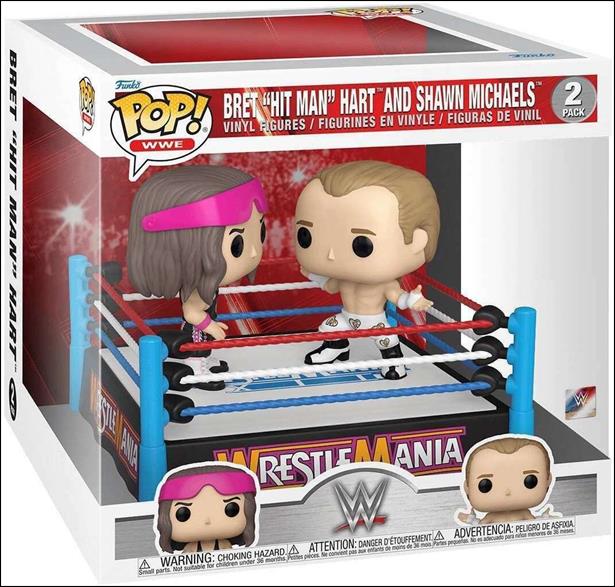 Pop! WWE Multi-Packs figure nn17 Bret "Hit Man" Hart and Shawn Michaels