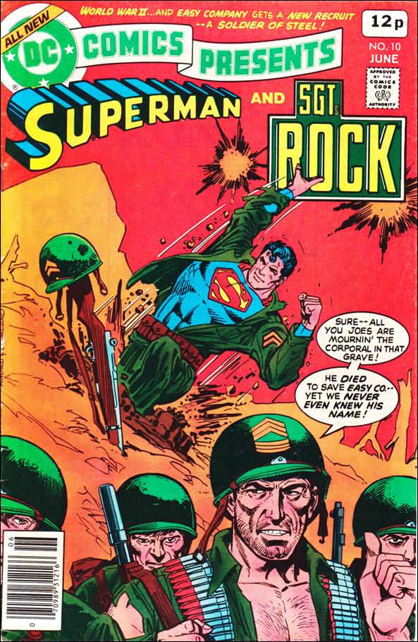 DC Comics Presents issue 10-C UK Price Cover