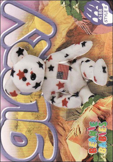 Beanie Babies Series 4 (Base Set) card 187 Glory