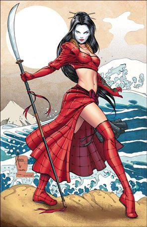 Shi: Return of the Warrior (2024) issue 2-C Billy Tucci Pearl Cover