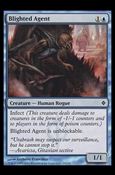 Magic the Gathering: New Phyrexia card 29 Blighted Agent