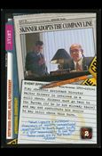 X-Files: The Truth Is Out There (Base Set) card XF97-0251v2 Skinner Adopts the Company Line