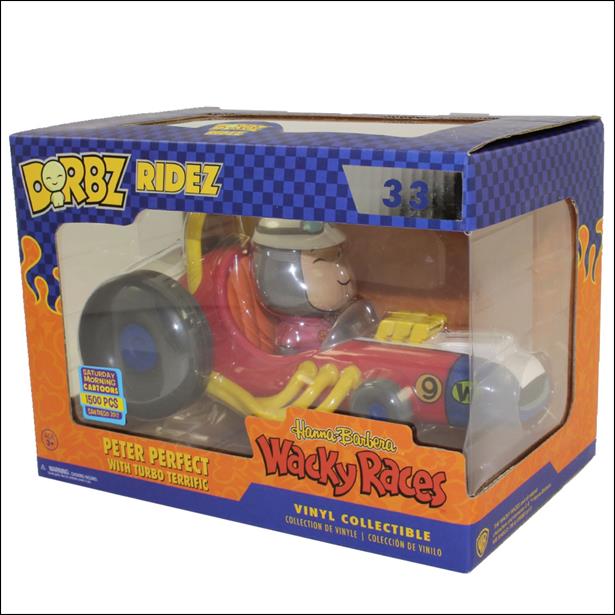 Dorbz Ridez figure 33 Peter Perfect with Turbo Terrific 1/1500