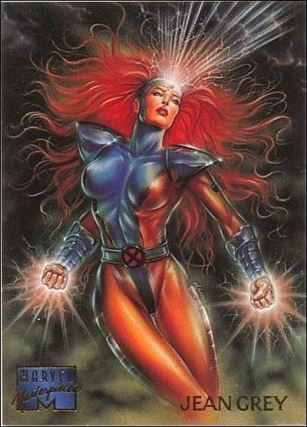 1995 Marvel Masterpieces (Base Set) card 56 Jean Grey