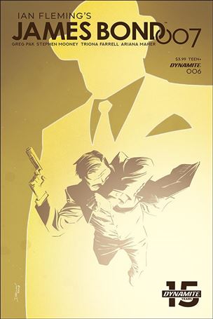 James Bond 007 issue 6-B Declan Shalvey Cover
