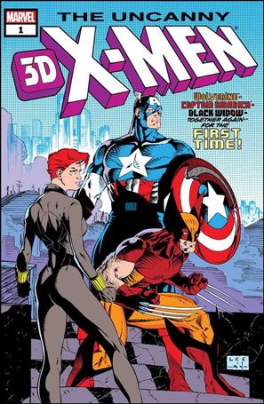 Uncanny X-Men (1981) issue 268-D Unbagged 3D Edition