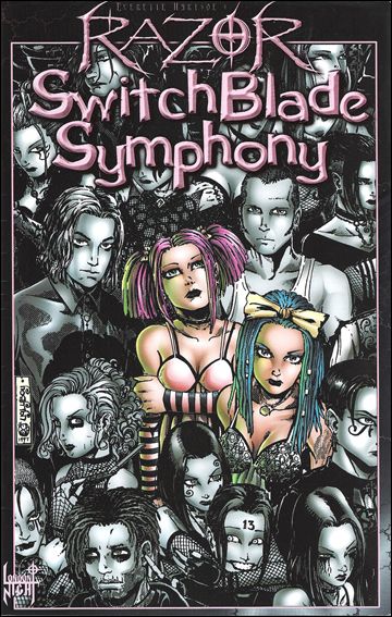 Razor: Switchblade Symphony issue 1-C Bagged with Switchblade Symphony CD