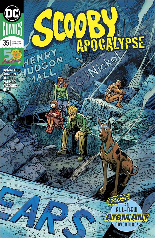 Scooby Apocalypse issue 35 Pat Olliffe Cover