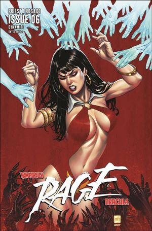Vampirella / Dracula: Rage issue 6-C Mike Krome Cover