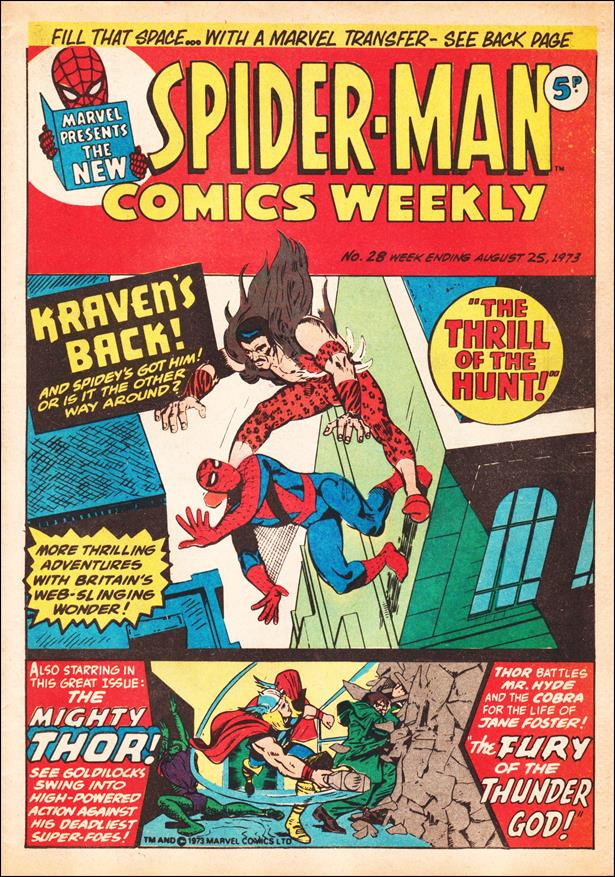 Spider-Man: Comics Weekly (UK) issue 28