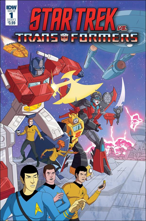 Star Trek vs Transformers issue 1 Philip Murphy Left-Side Connecting Cover
