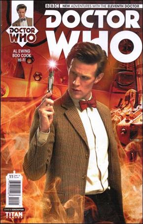 Doctor Who: The Eleventh Doctor issue 11-B Subscription Photo Cover