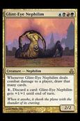 Magic the Gathering: Guildpact (Base Set) card 115 Glint-Eye Nephilim