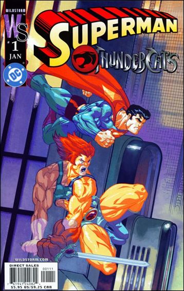 Superman/ThunderCats issue 1 Ed McGuinness  Cover
