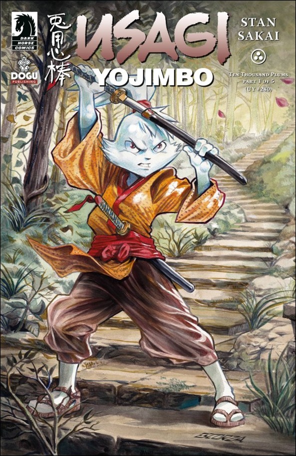 Usagi Yojimbo: Ten Thousand Plums issue 1-B Esau & Isaac Escorza Cover