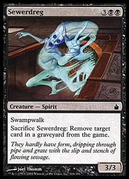 Magic the Gathering: Ravnica (Base Set)  card 104 Sewerdreg