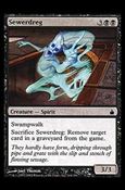 Magic the Gathering: Ravnica (Base Set)  card 104 Sewerdreg