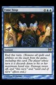 Magic the Gathering: Champions of Kamigawa (Base Set) card 97 Time Stop
