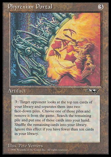 Magic the Gathering: Alliances (Base Set) card 126 Phyrexian Portal