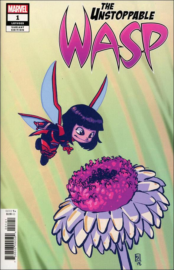 Unstoppable Wasp (2018) issue 1-C Skottie Young "Baby" Cover