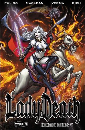 Lady Death: Extinction Express (2016) Cover Image 1
